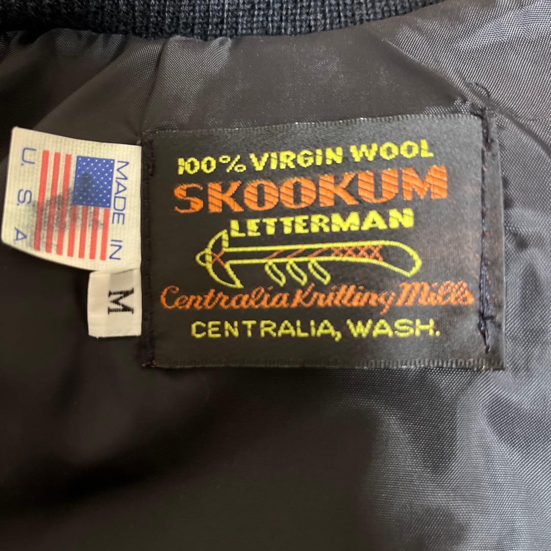 USA製 SKOOKUM スクーカム　スタジャン ファラオジャケット