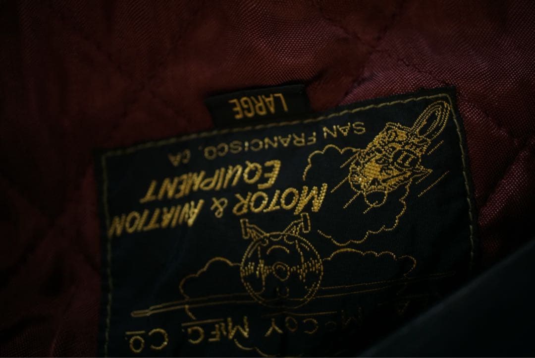 THE REALMcCOY'S taxi d タンカー ジャケット L