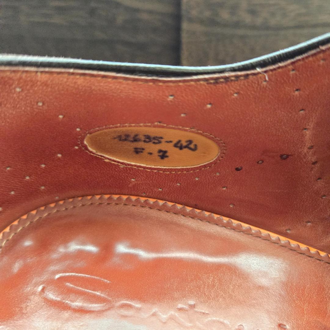 【サントーニ】Santoni ダブルモンクストラップ 超美品 箱 袋付き