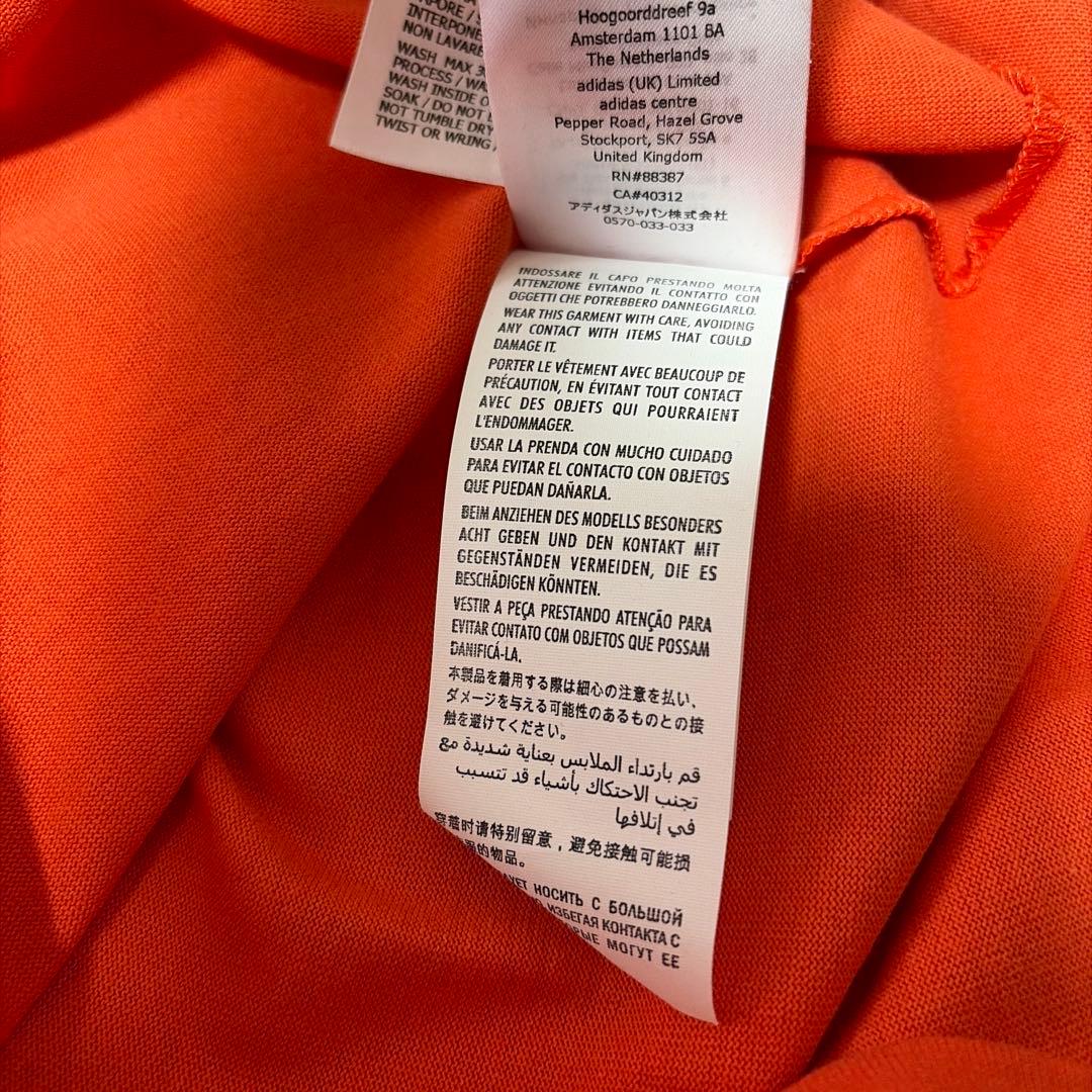 GUCCIアディダス スリーブライン ロンT 長袖Tシャツ オレンジ XS