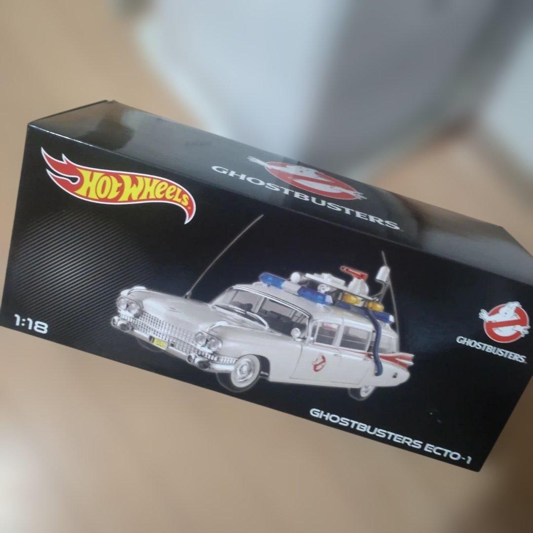 ホットウィール　ゴーストバスターズ　ect1 1/18 汚れ、破損、などあり