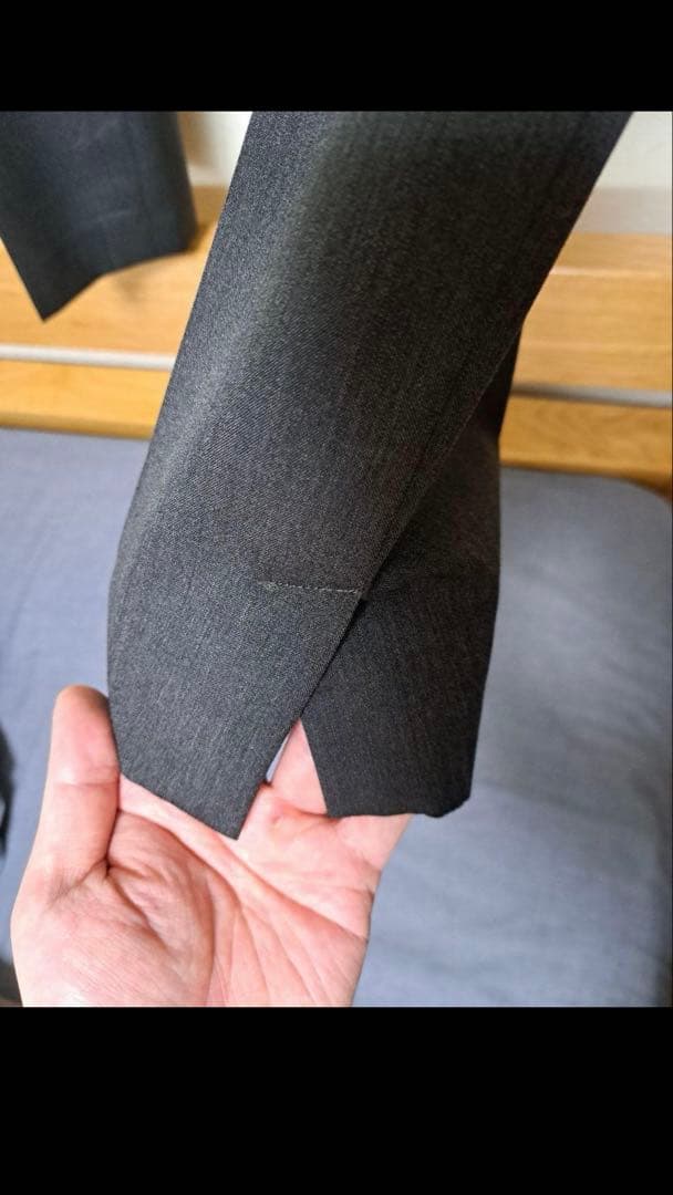 【美品】auralee ウールシルクトロピカルシャツジャケット、スラックス