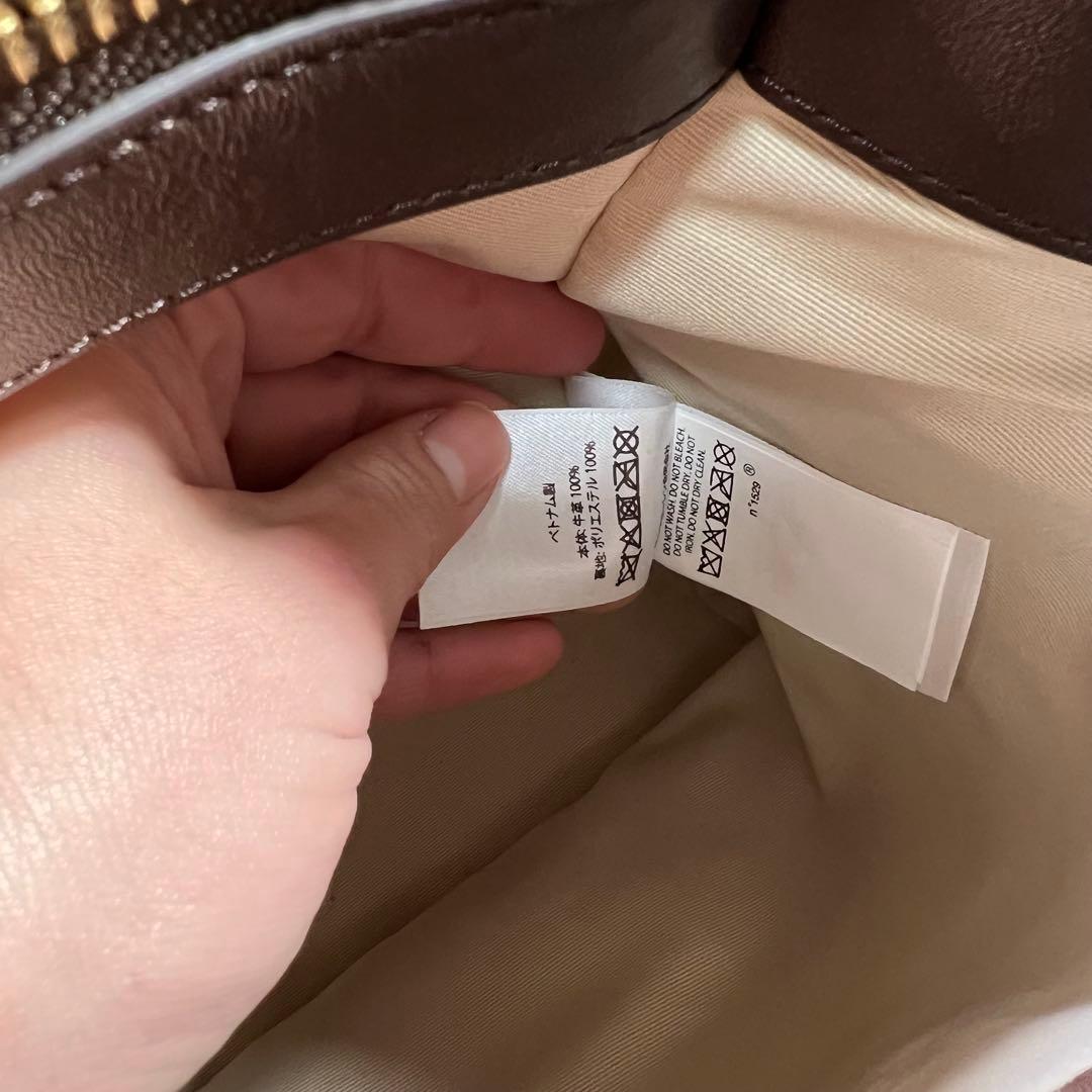 未使用級 ローレンラルフローレン Marcy サッチェル 2wayショルダー