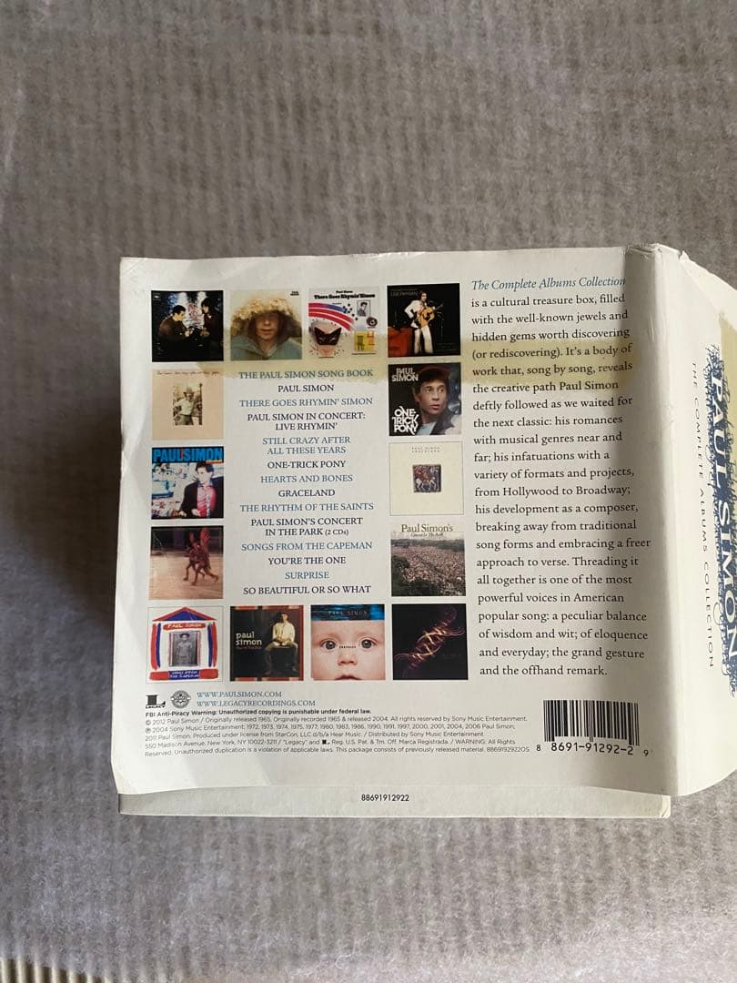 PAUL SIMON ポール・サイモンcomplete box(14album)
