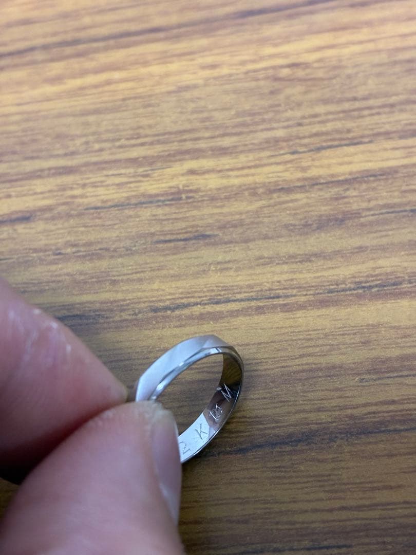 リング　Pt900　12,5号