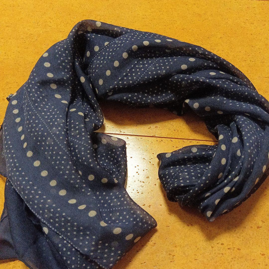 ボンクラ☓ドレイクス　ストール　ネイビー