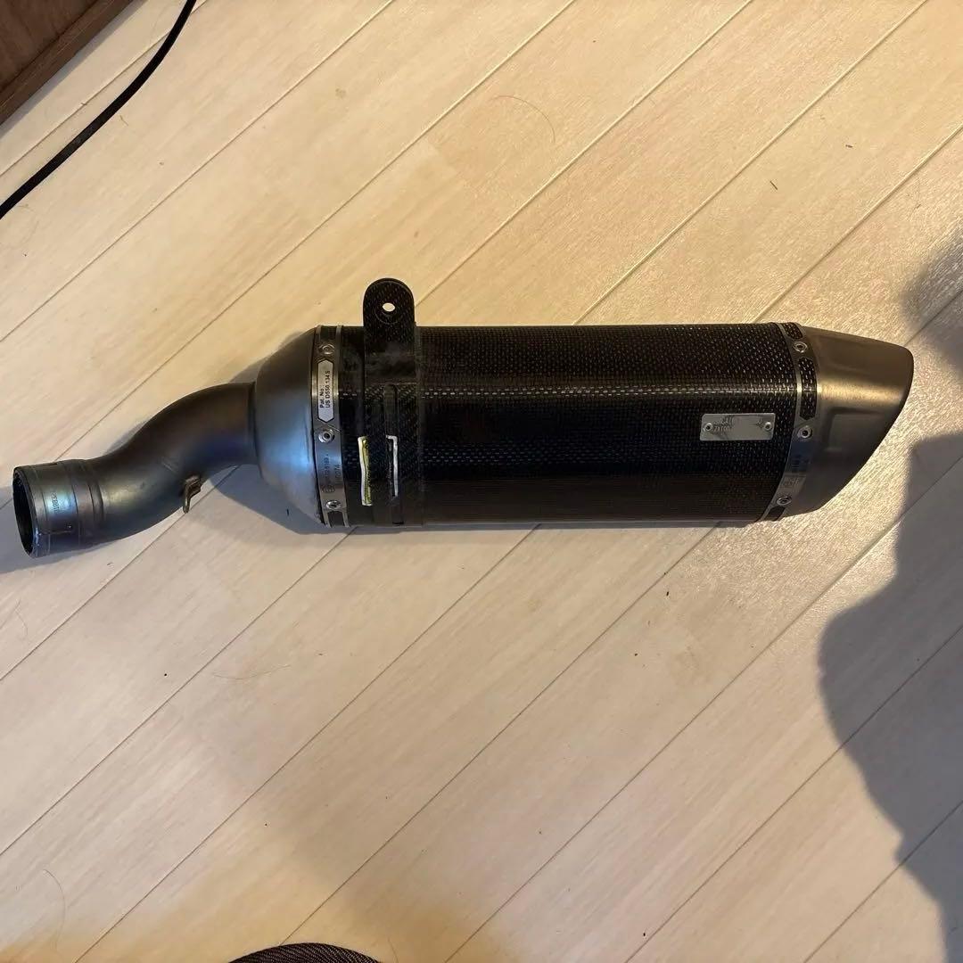ARAPITONIC バイク用マフラー カーボンファイバー