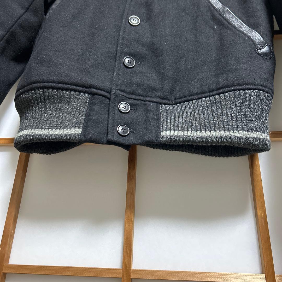 【お値引き中】schott ショット スタジャン　ジャケット ブラック　S