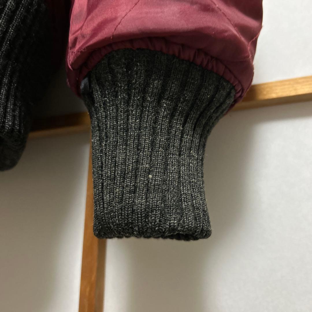 【お値引き中】schott ショット スタジャン　ジャケット ブラック　S