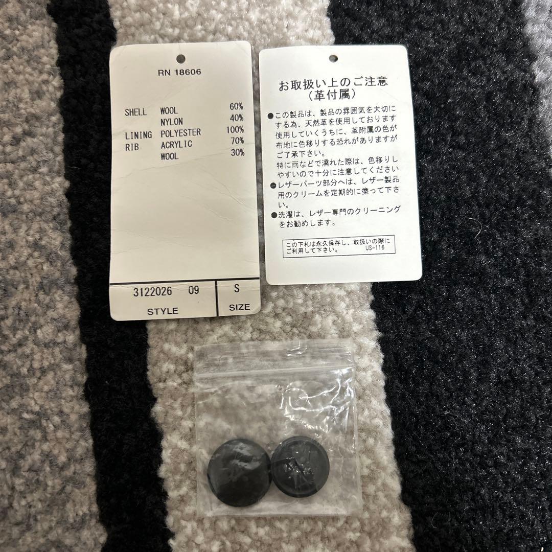 【お値引き中】schott ショット スタジャン　ジャケット ブラック　S