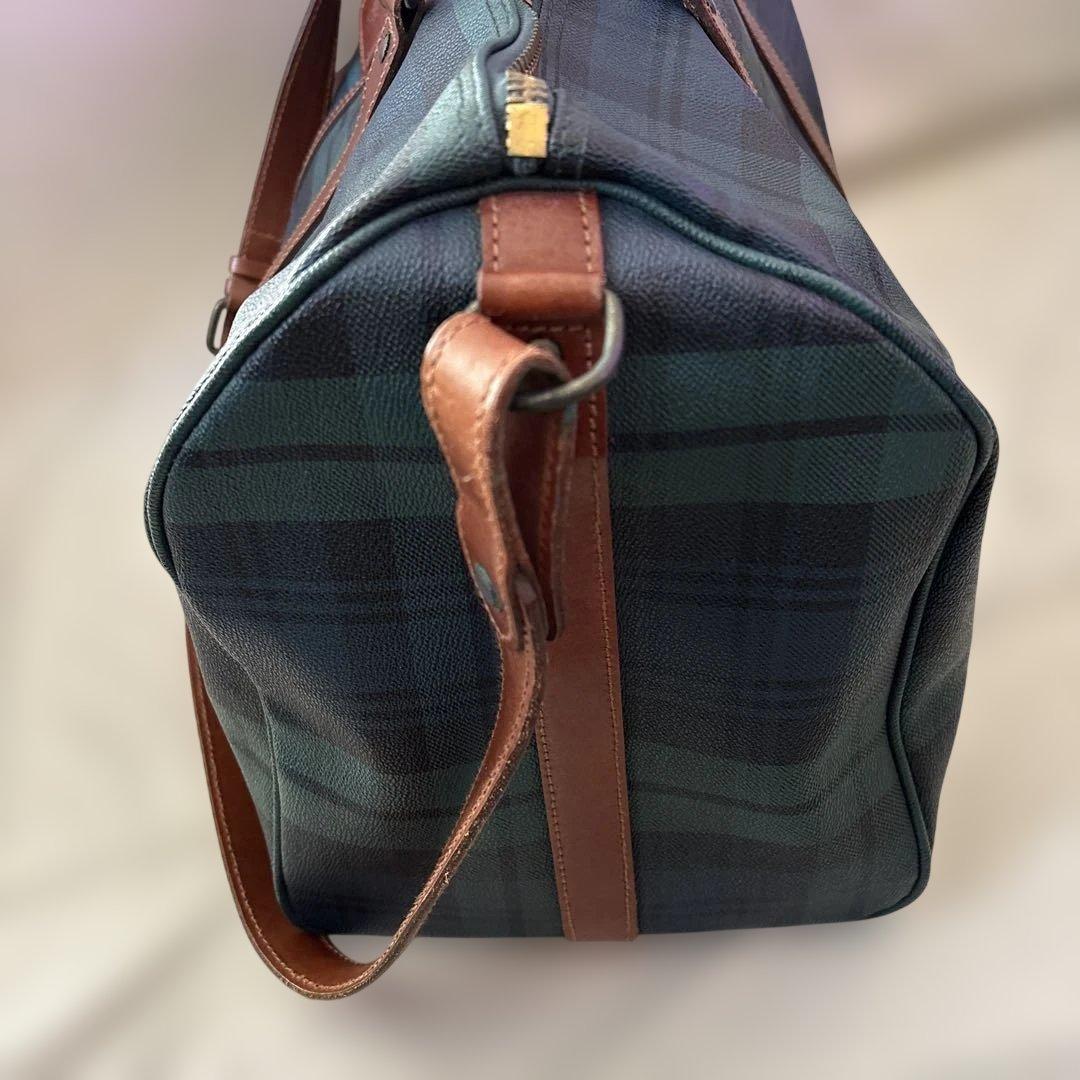 美品✨ラルフローレン ブラックウォッチ　2way ボストンバッグ　付属品