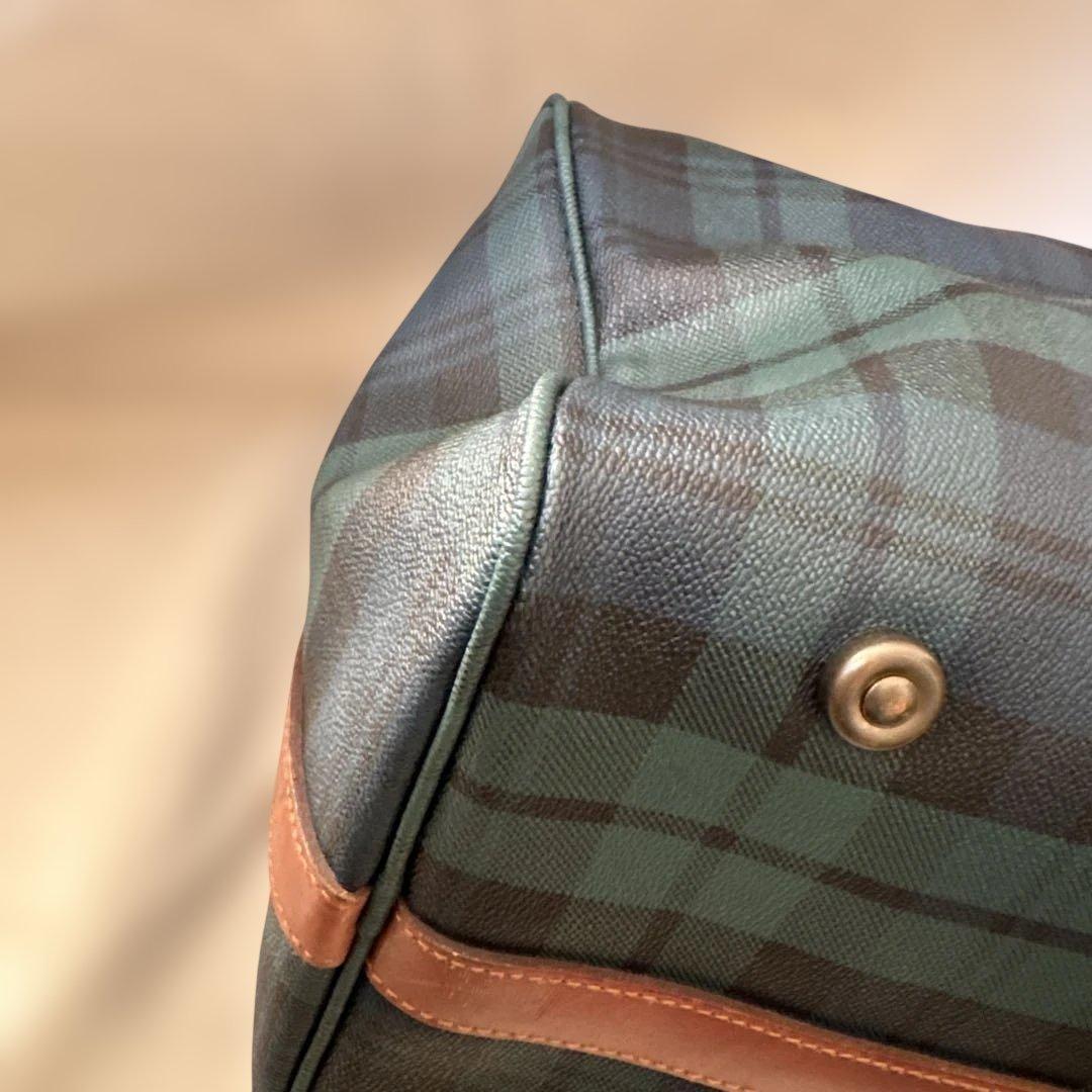 美品✨ラルフローレン ブラックウォッチ　2way ボストンバッグ　付属品