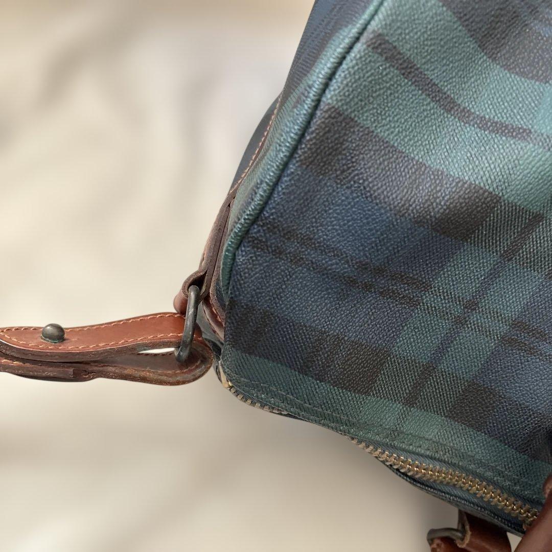 美品✨ラルフローレン ブラックウォッチ　2way ボストンバッグ　付属品