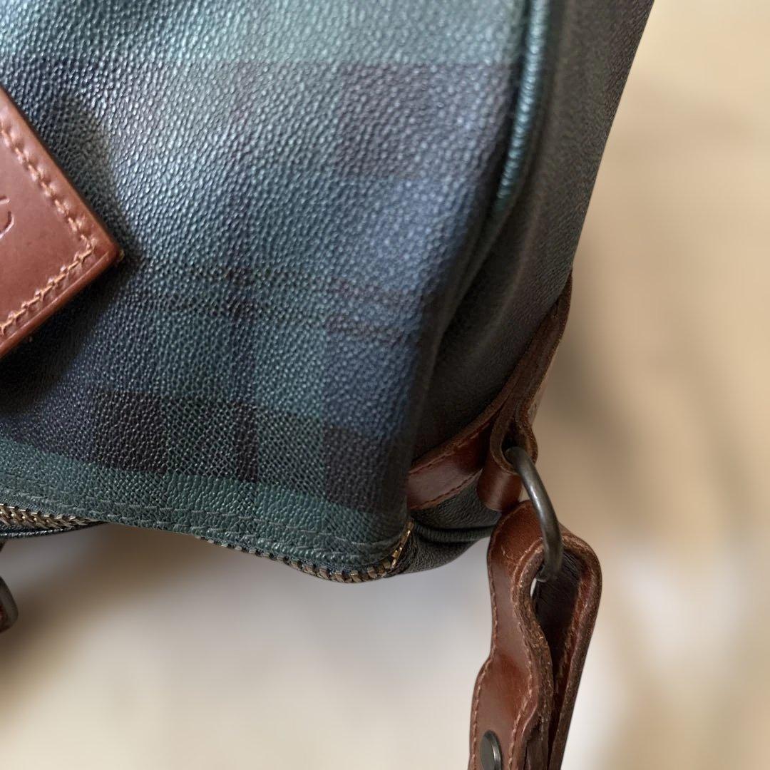 美品✨ラルフローレン ブラックウォッチ　2way ボストンバッグ　付属品