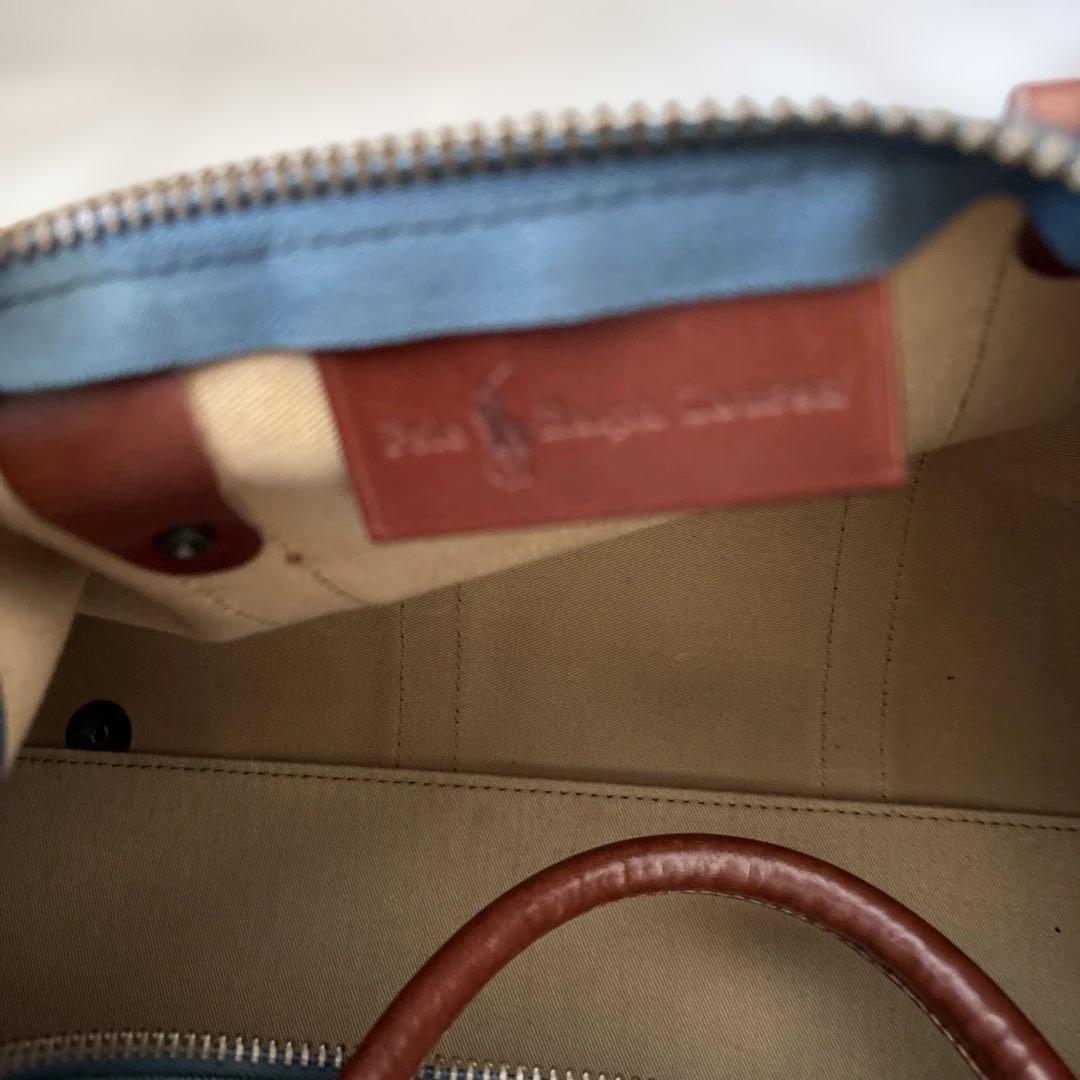 美品✨ラルフローレン ブラックウォッチ　2way ボストンバッグ　付属品