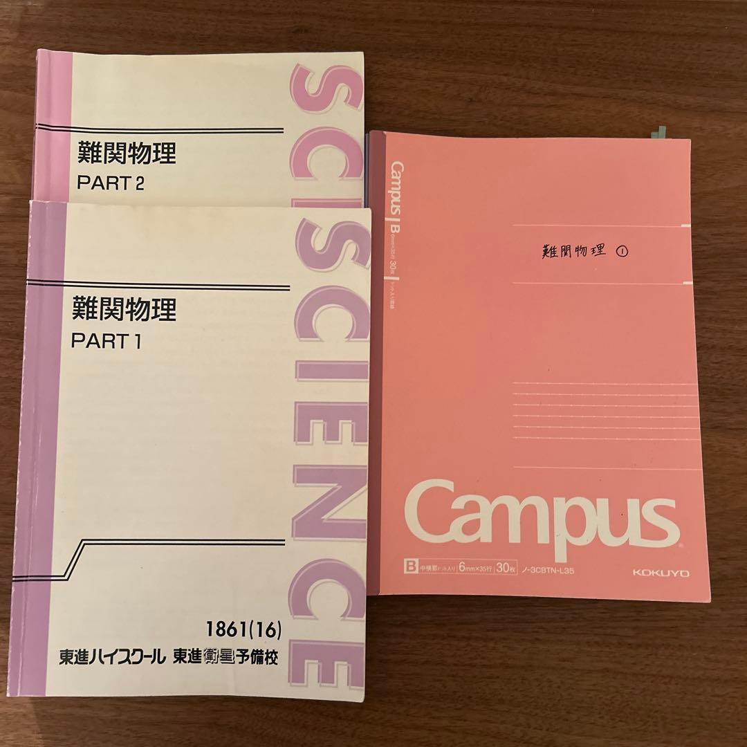 難関物理 PART 1 & PART 2 + ノート