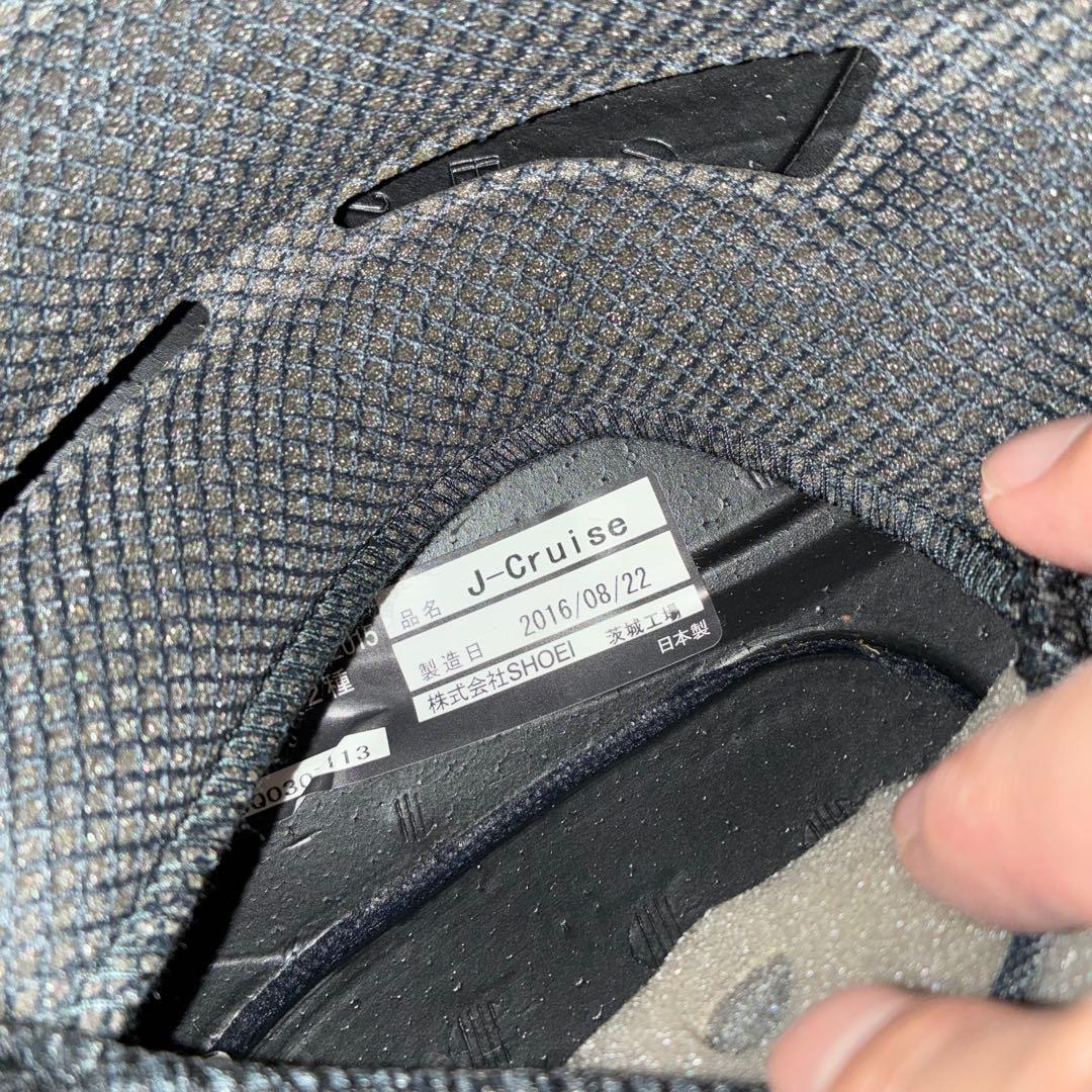 美品 Shoei ショーエイ J-Cruise 内装等交換済　ジェイクルーズ