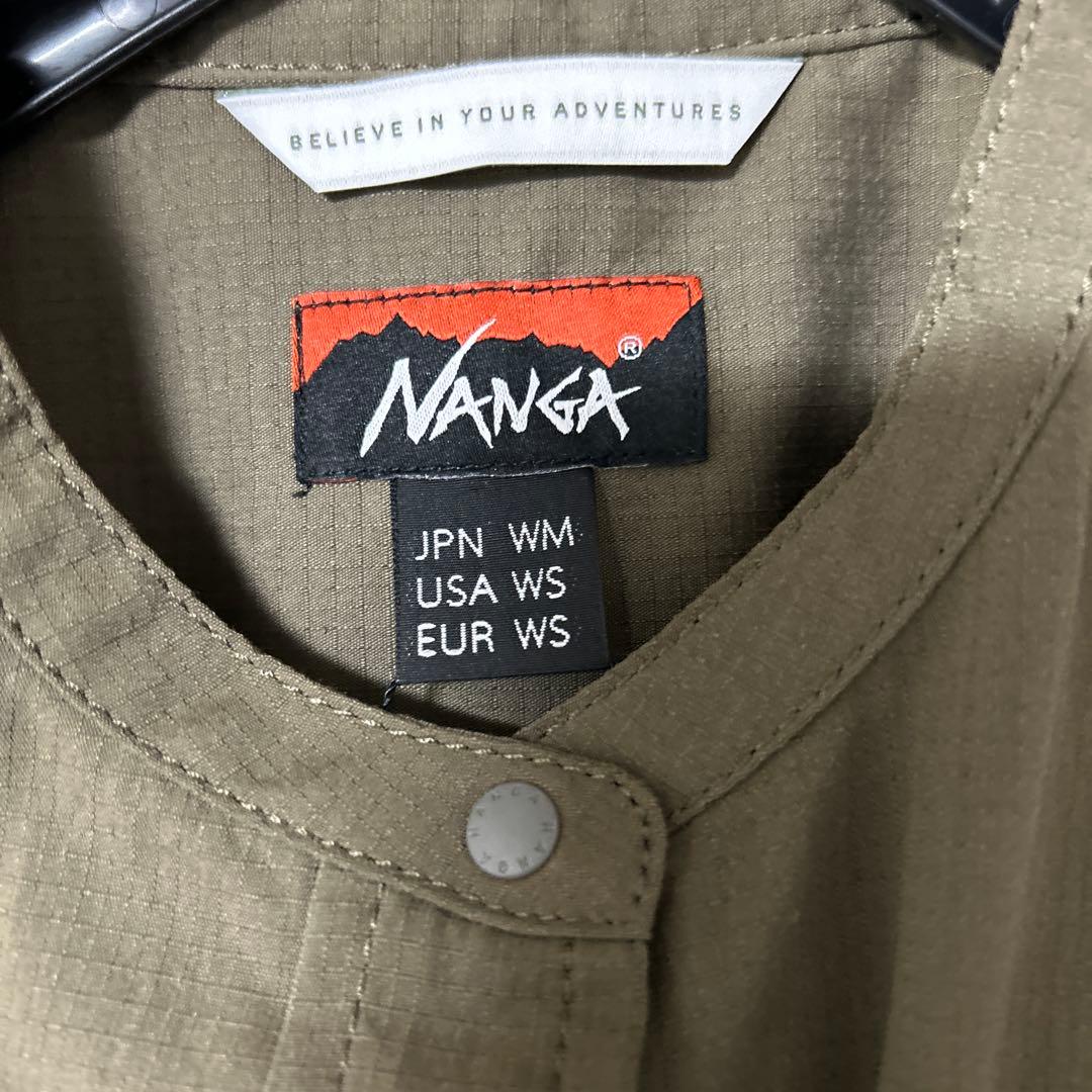 ナンガ　タキビリップストップキャンプシャツドレス　新品　M