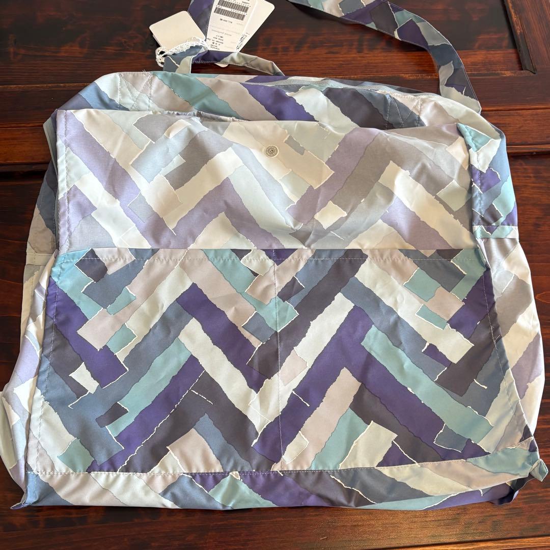 【訳あり】▪️トラベラーズバッグ ▪️prism blue mix▪️ミナペルホネン