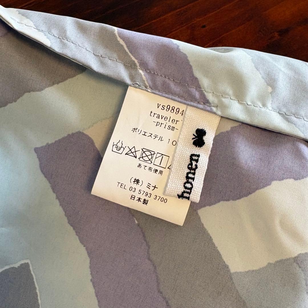 【訳あり】▪️トラベラーズバッグ ▪️prism blue mix▪️ミナペルホネン