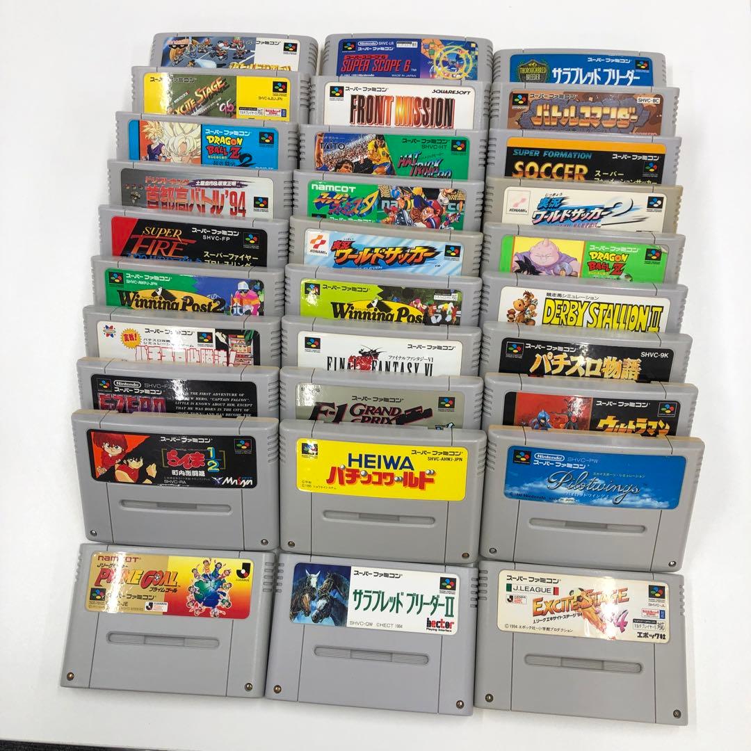NO.1495 SFC　スーパーファミコン　ソフト60本まとめ売り　③