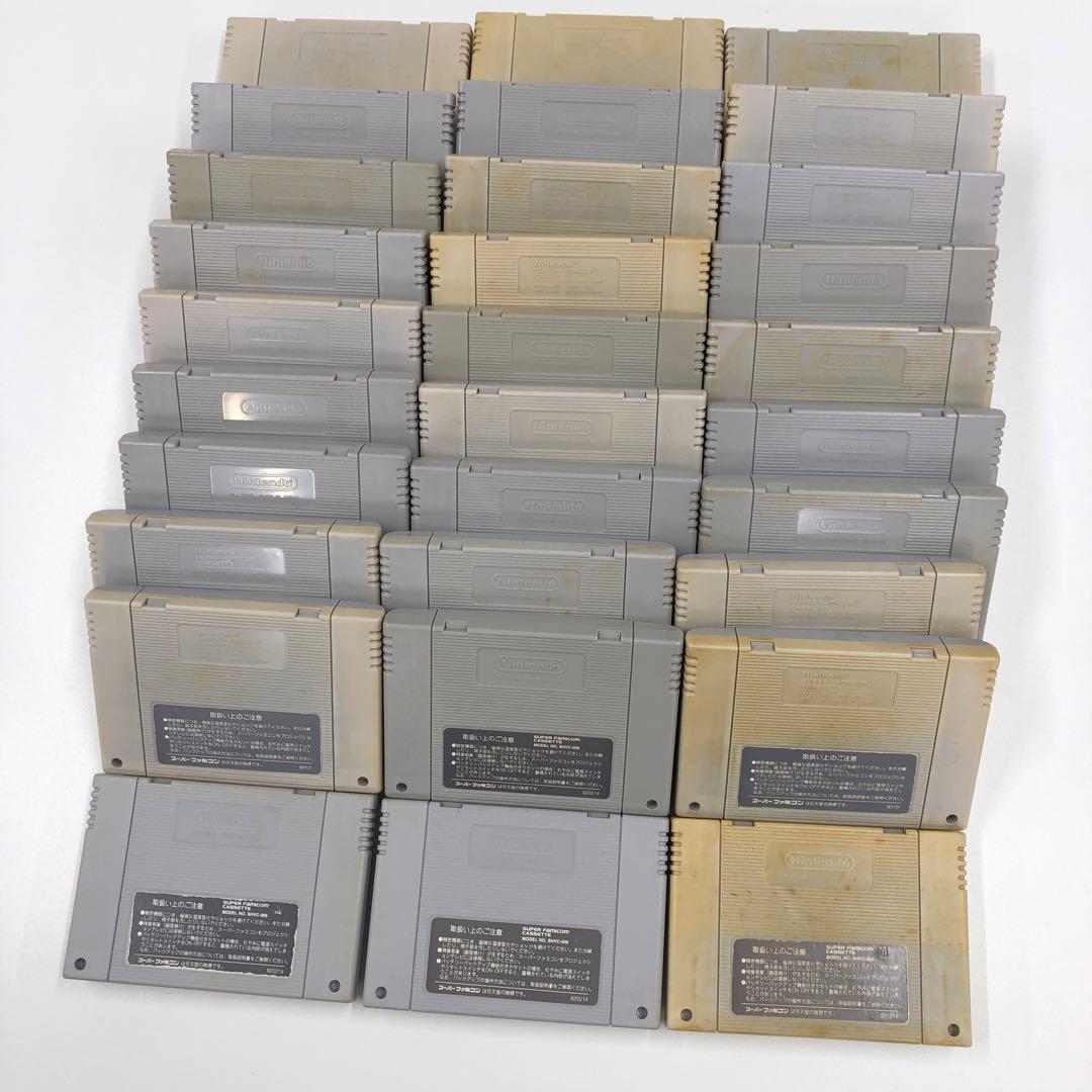 NO.1495 SFC　スーパーファミコン　ソフト60本まとめ売り　③