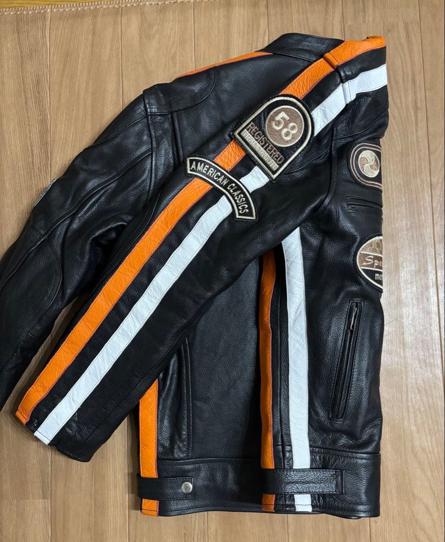 【美品】デグナー ヴィンテージレザージャケット 黒 L 13WJ-1B