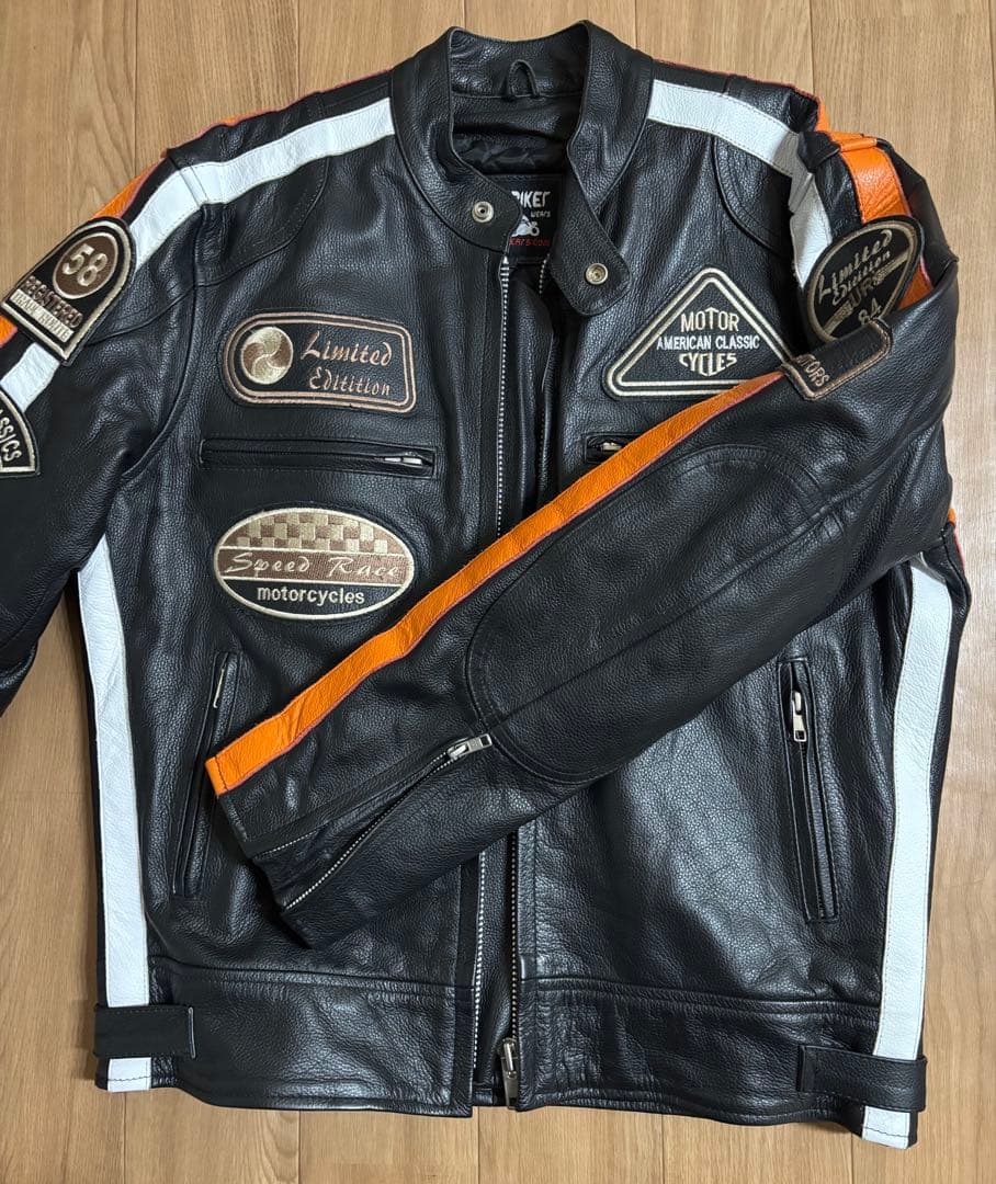 【美品】デグナー ヴィンテージレザージャケット 黒 L 13WJ-1B