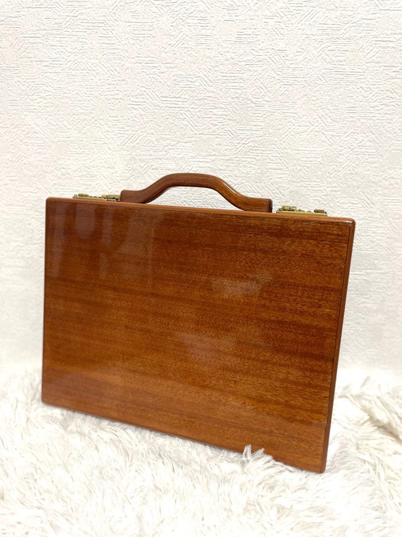 Amiet 木製アタッシュケース