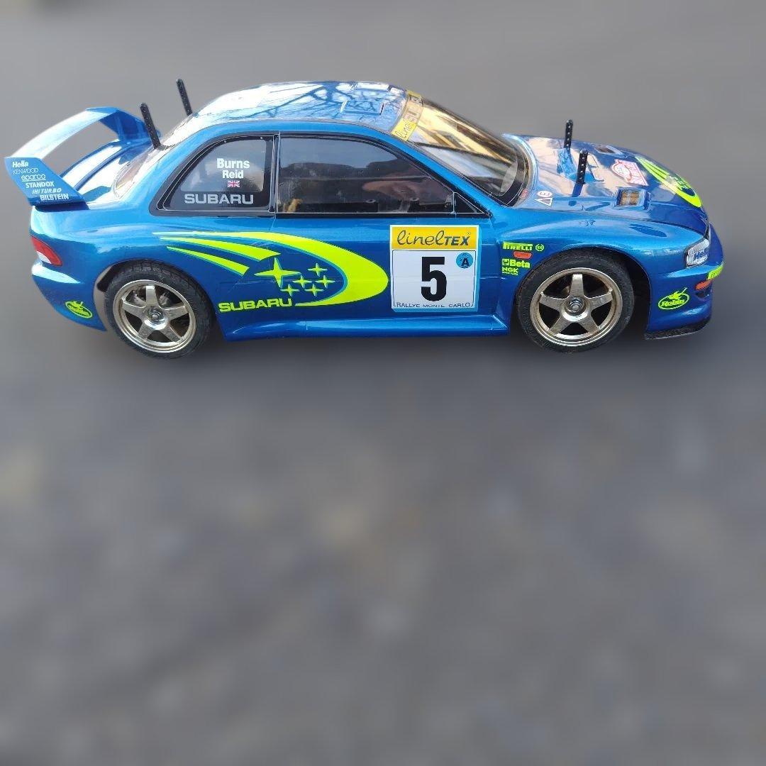 タミヤ TL-01インプレッサラリーモンテカルロ07年モデルオマケ付き