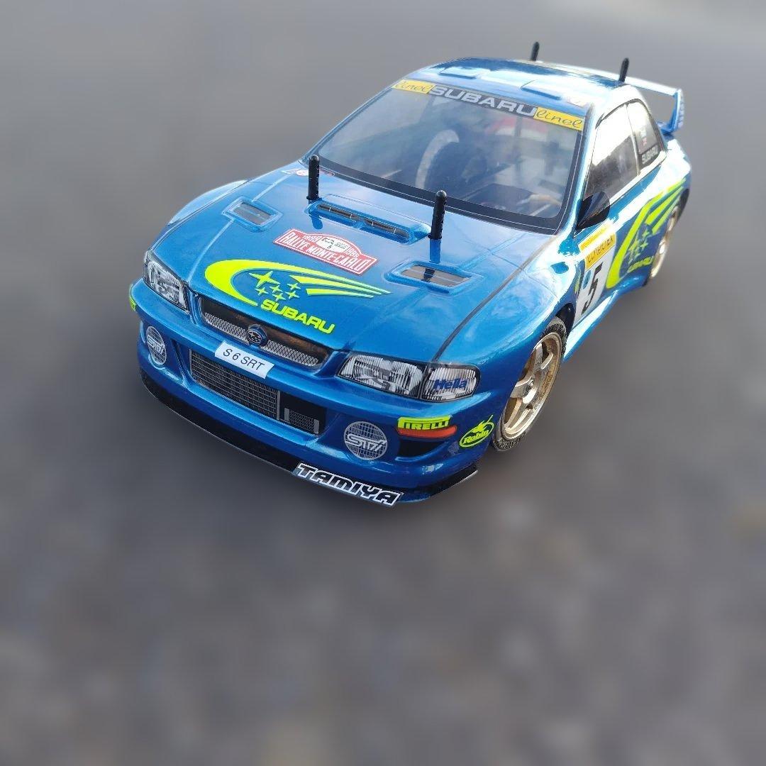 タミヤ TL-01インプレッサラリーモンテカルロ07年モデルオマケ付き