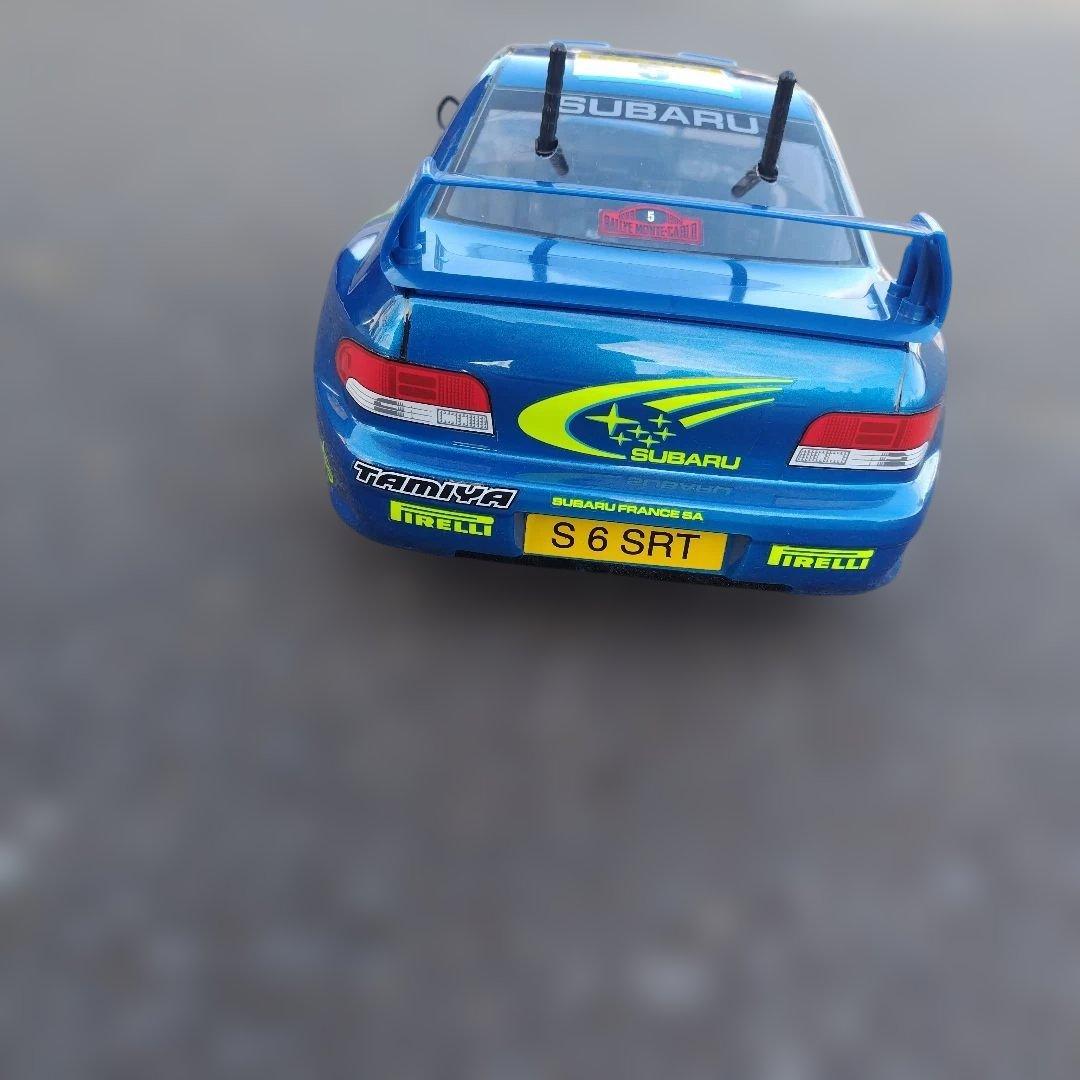 タミヤ TL-01インプレッサラリーモンテカルロ07年モデルオマケ付き