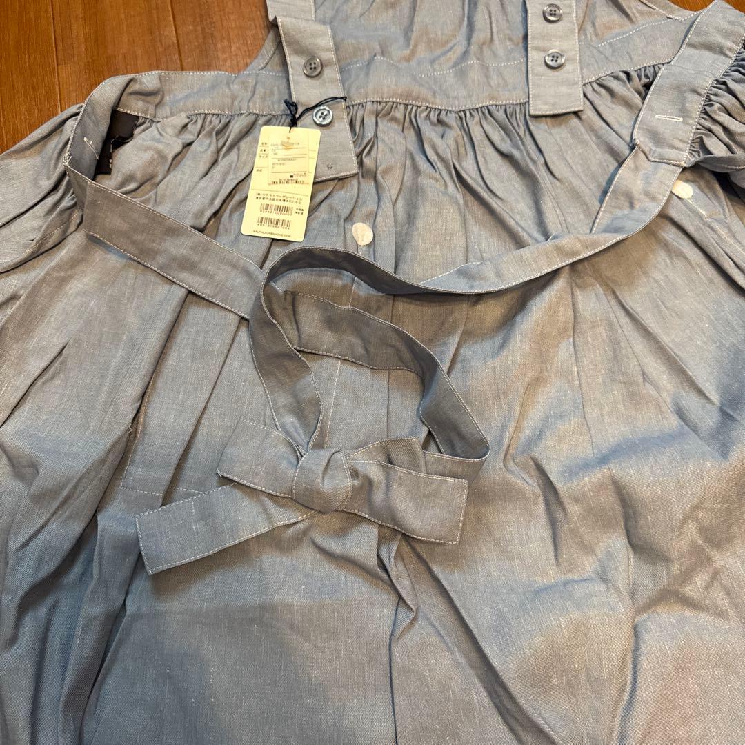 【未使用】ラルフローレン／アディソンシャンブレイエプロン