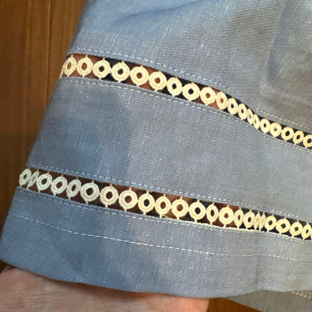 【未使用】ラルフローレン／アディソンシャンブレイエプロン