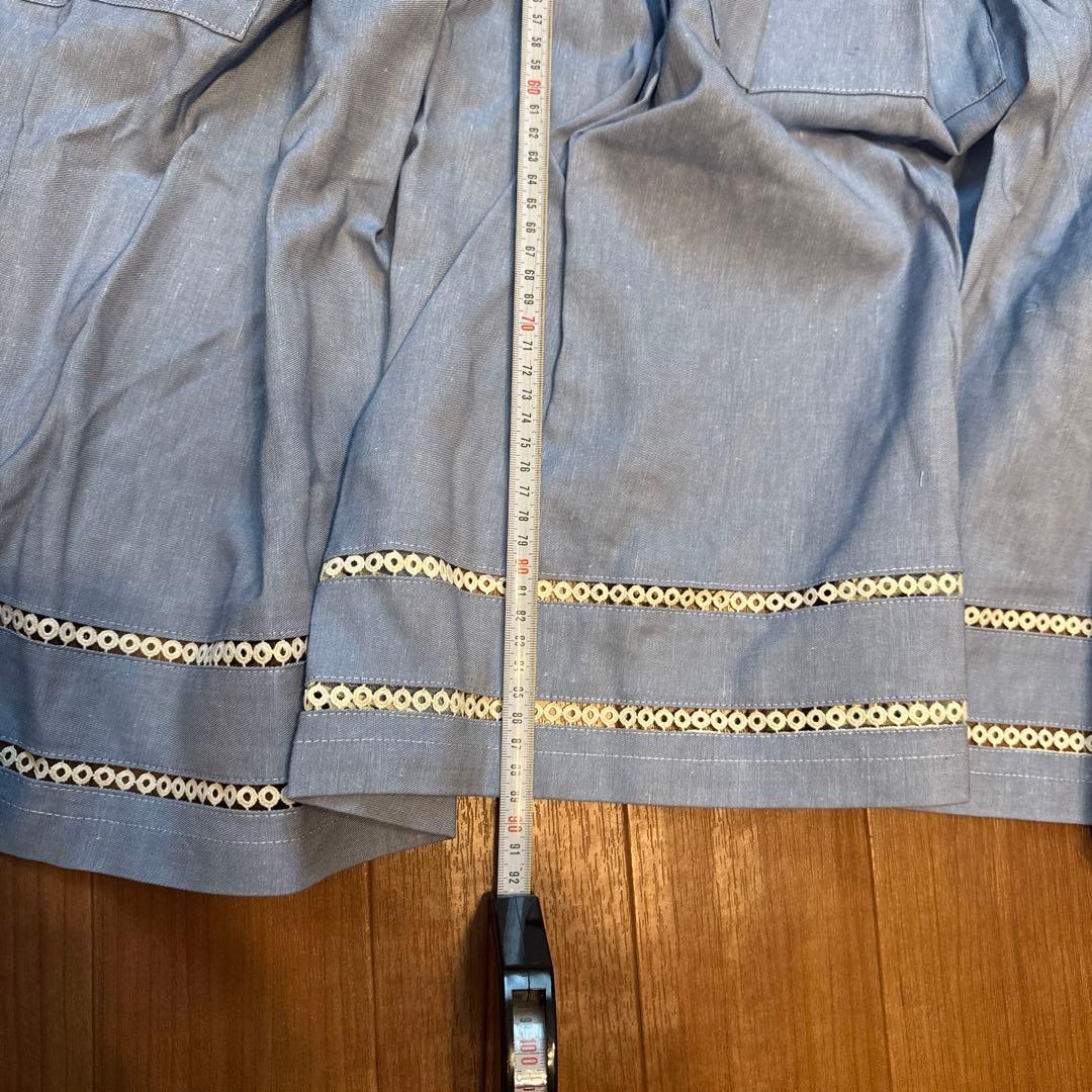 【未使用】ラルフローレン／アディソンシャンブレイエプロン