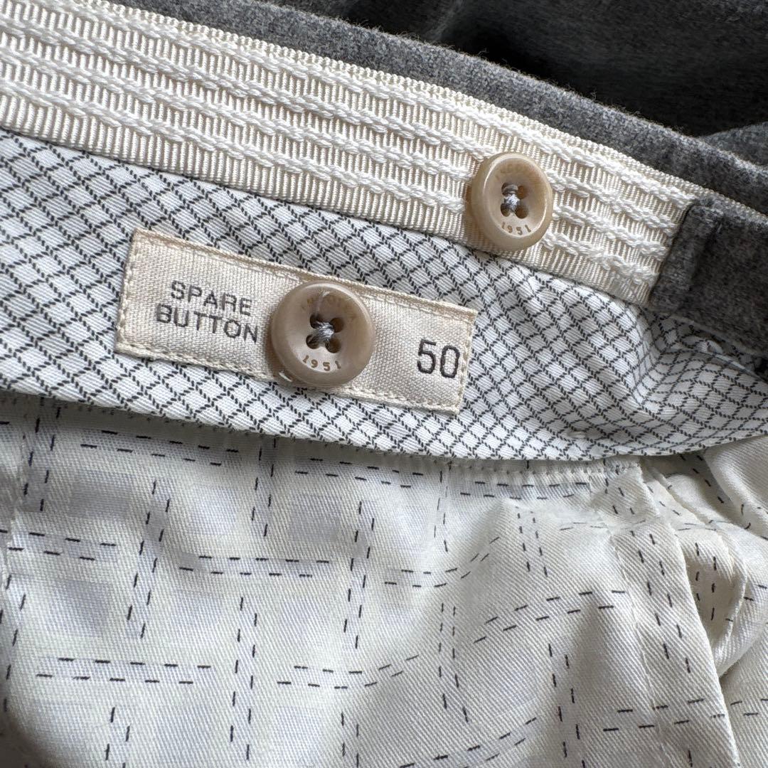 極美品❗️INCOTEX インコテックスグレー スラックス 1951ズボンパンツ