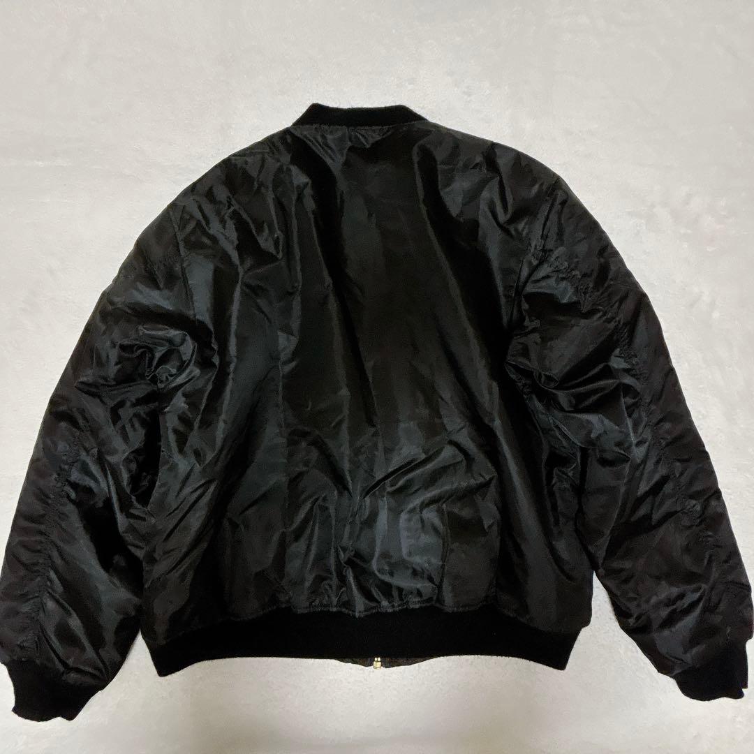 大きいサイズ　ROTHCO MA-1 フライトジャケット　5XL(6L) 黒