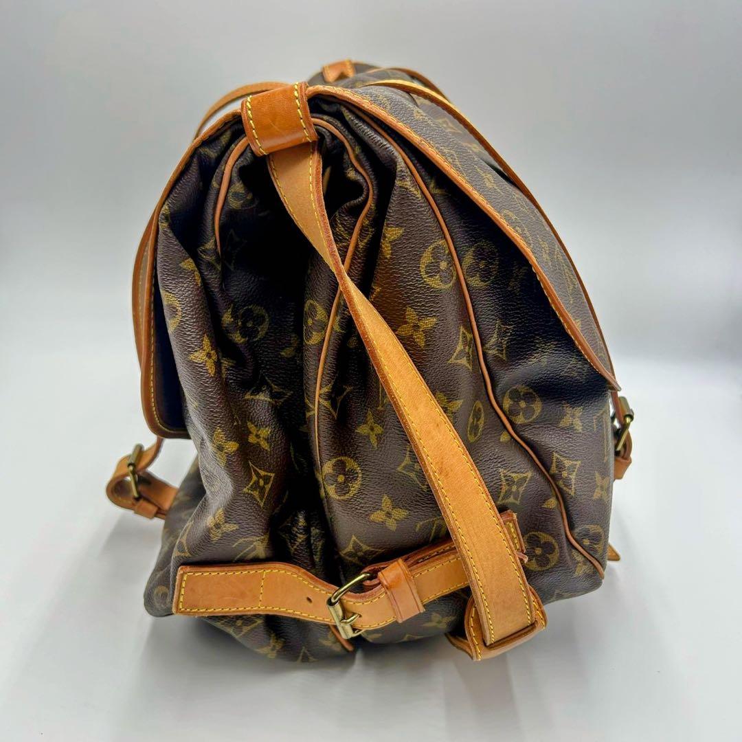 ✨極美品✨ ルイヴィトン ソミュール43 ショルダーバッグ M42252 大容量