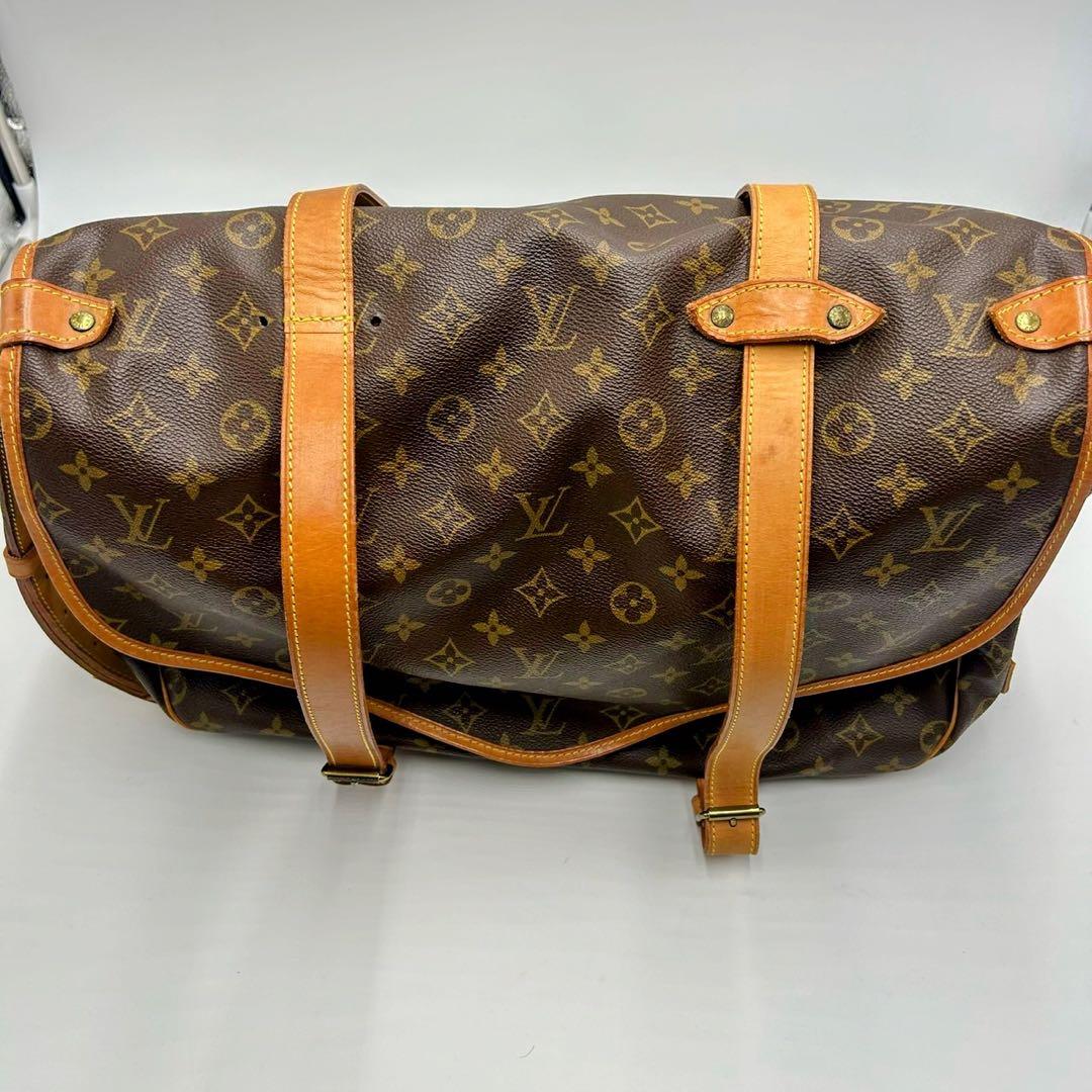 ✨極美品✨ ルイヴィトン ソミュール43 ショルダーバッグ M42252 大容量