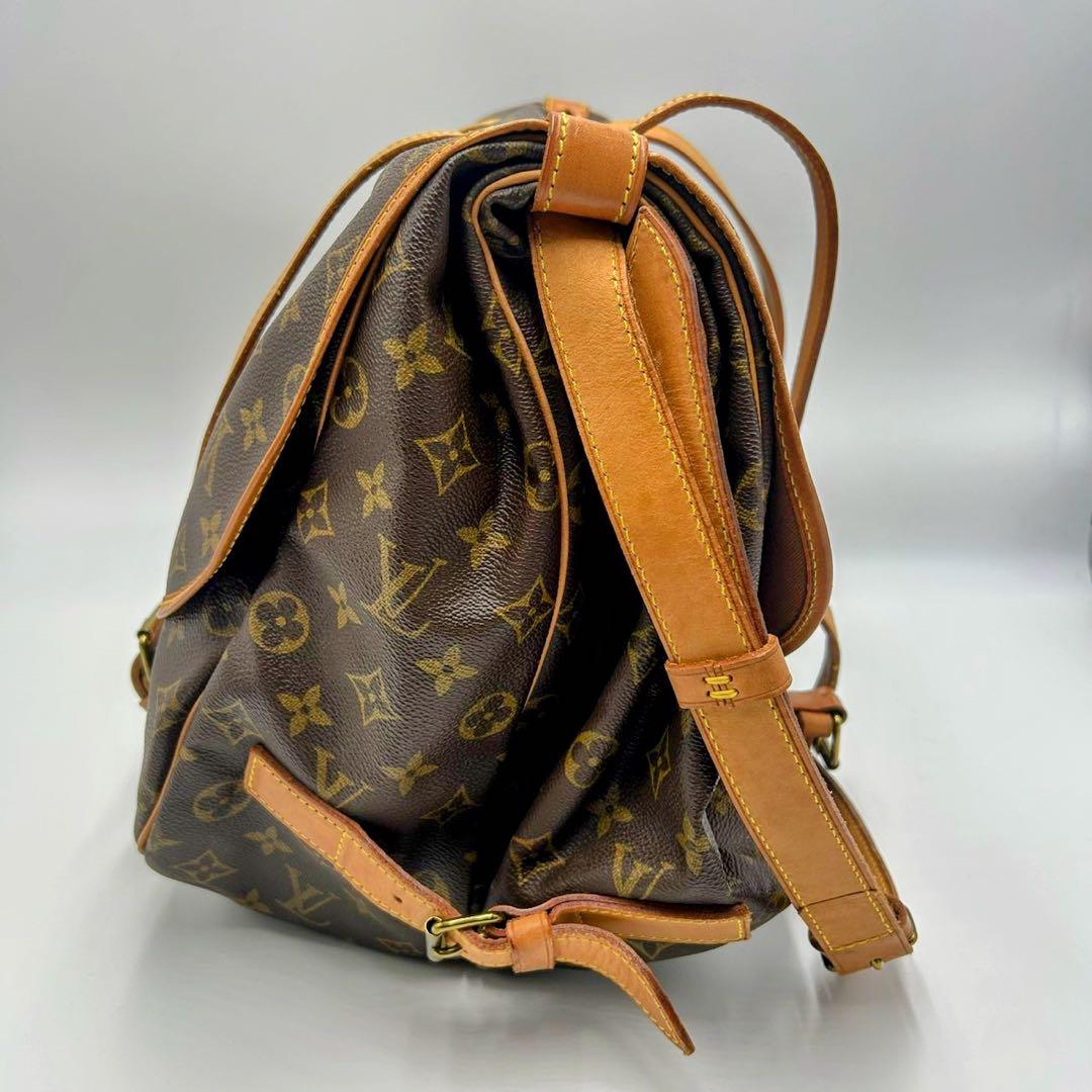 ✨極美品✨ ルイヴィトン ソミュール43 ショルダーバッグ M42252 大容量