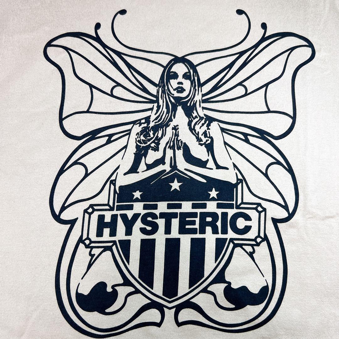 ヒステリックグラマー ロンT バタフライガール ビッグプリント