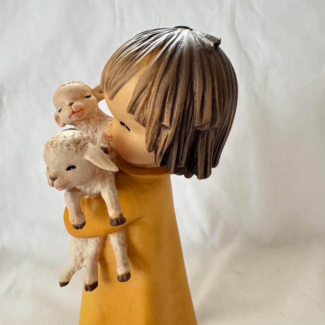 ANRI アンリ 木彫り人形 /26cm