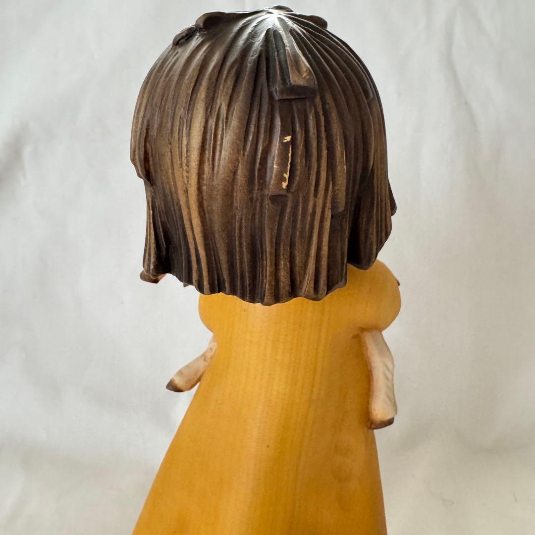 ANRI アンリ 木彫り人形 /26cm