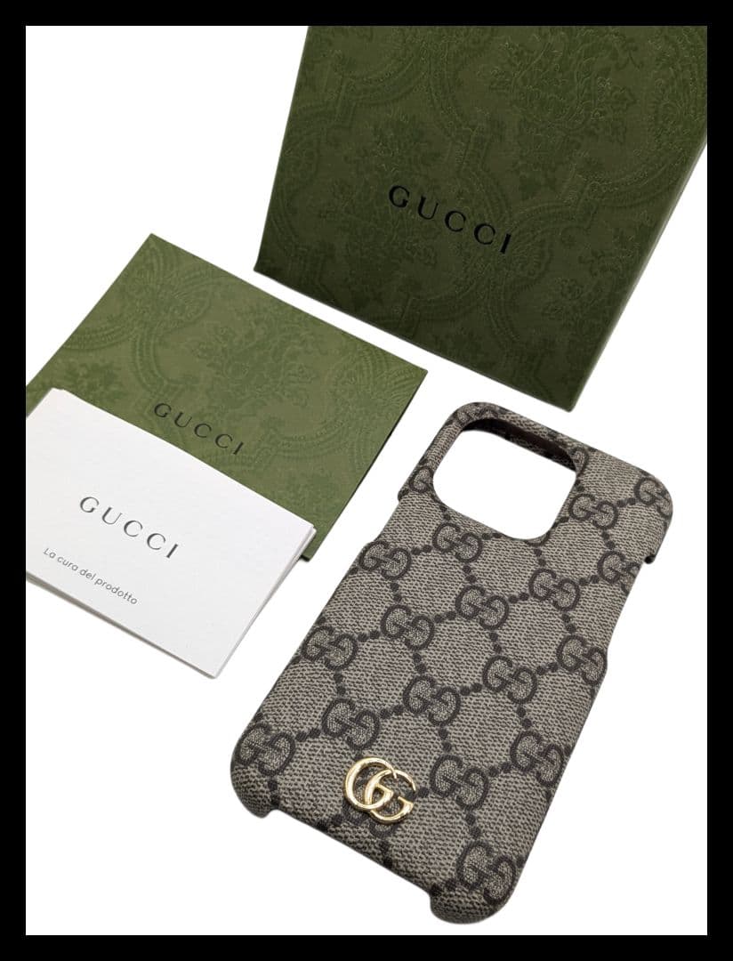 ✨極美品✨GUCCIグッチ オフィディア IPHONE 15PROスマホケース