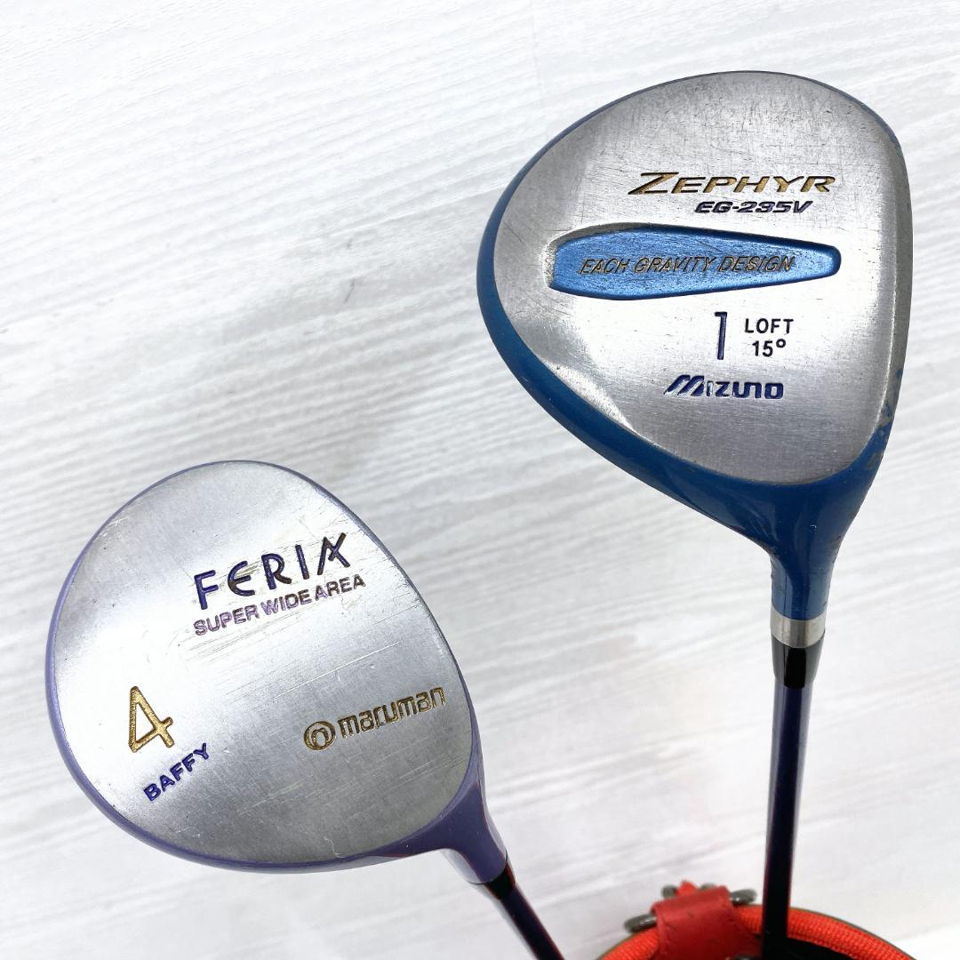 【格安‼】 MIZUNO ミズノ マルマン レディース ゴルフクラブ セット