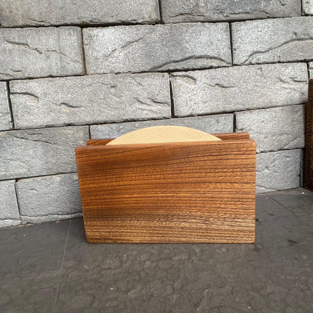 引き出し付きシェルフとコーヒーフィルタースタンドとメジャーカップホルダーの3点