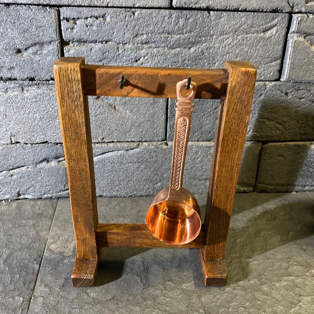 引き出し付きシェルフとコーヒーフィルタースタンドとメジャーカップホルダーの3点