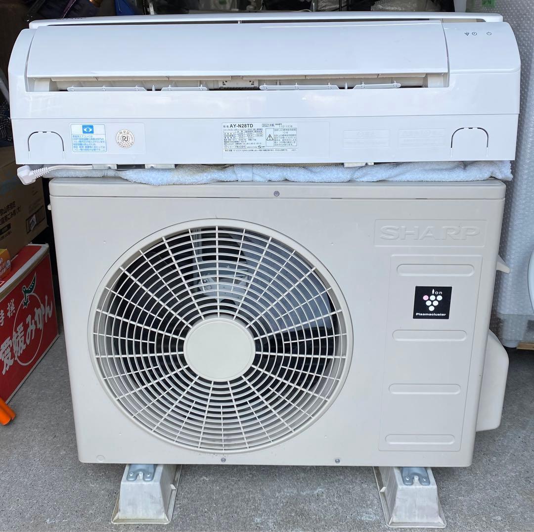 シャープ　ルームエアコン　AY-N28TD 2021年製　100V 10畳用