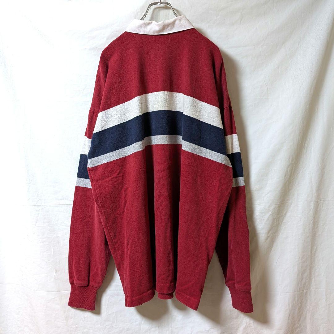 【90s/エルエルビーン/USA製】ラガーシャツ 常田大希着用 e079