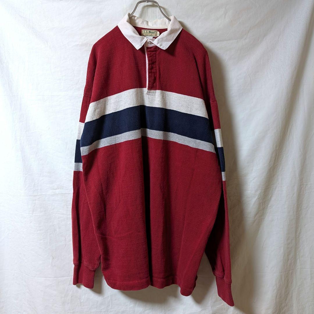 【90s/エルエルビーン/USA製】ラガーシャツ 常田大希着用 e079